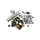 12mm S Spring Press Studs (30 Sets) with Fixing Hand Tool